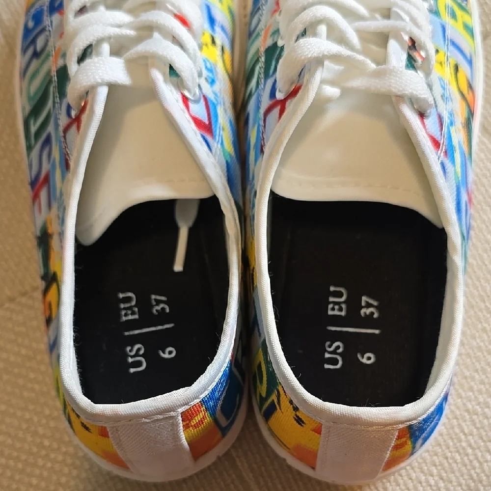 Colorful Womens Sneakers - Picture 8 of 9